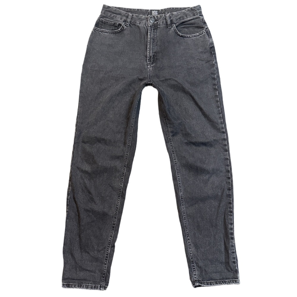 BDG women's faded black high rise mom jeans, 29".